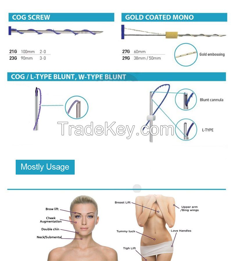 FIONA polydioxanone pdo thread suture pdo