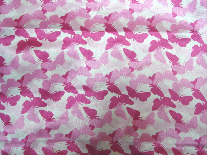 Polyester Printed (Charmeuse) Satin fabric