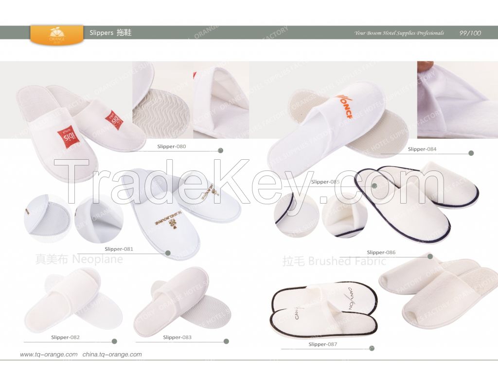 Hotel Neoplane slippers, Brushed Fabric slippers