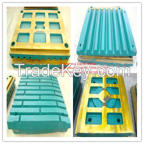 liner plate for jaw crusher jaw crusher spare parts