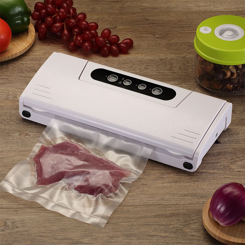 Sea-maid White Plastic Portable Handheld Food Vacuum Sealer for sous vide slow cooker