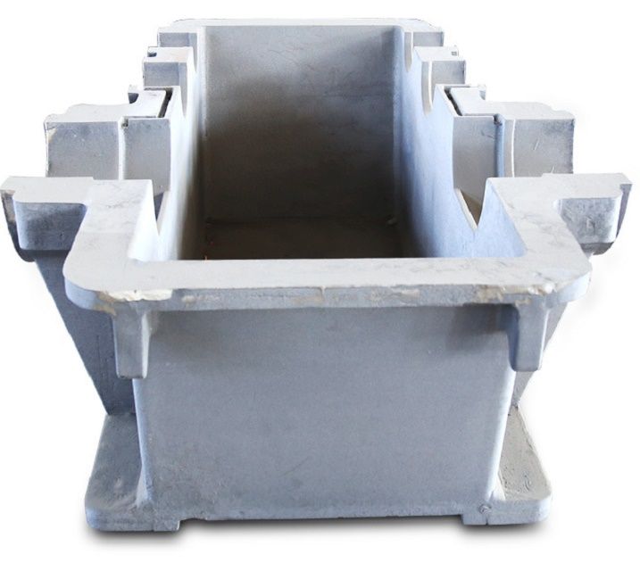 Metallurgical crane gearbox housing