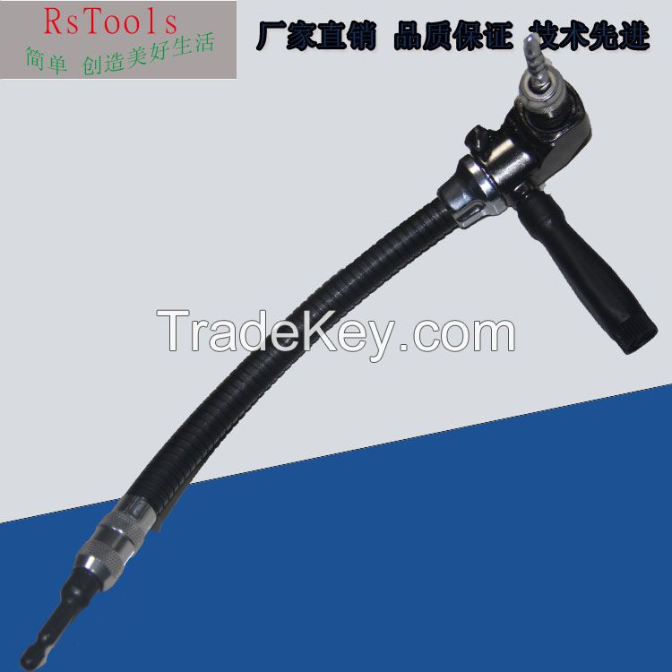 Right Angle Flex Shaft Angle Extension 1/4inch 6mm Adjustable Hex Bit Angle Driver ScrewdriverSocket