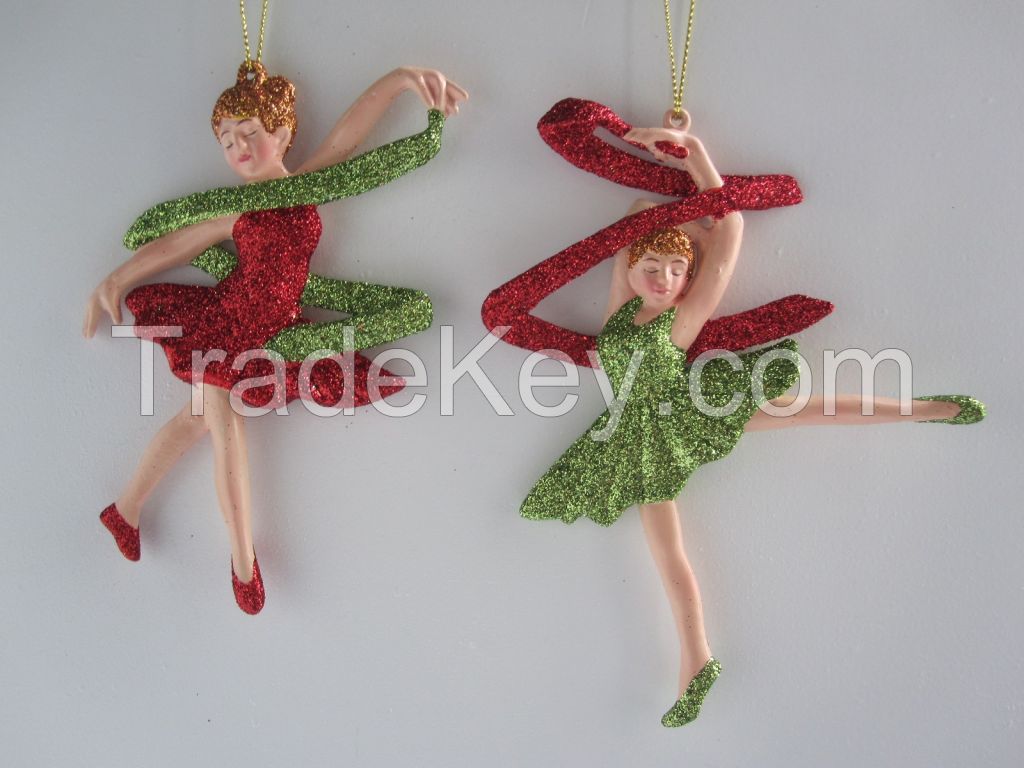 Plastic Ballerina Ornament