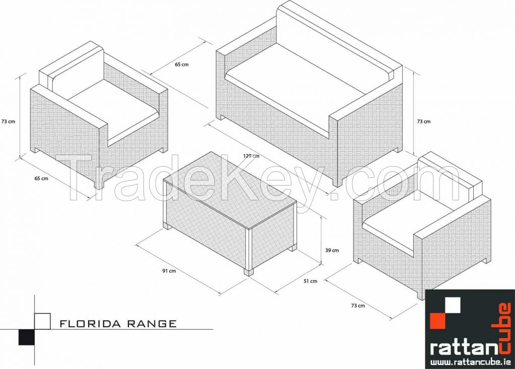 4 Seater Florida Range