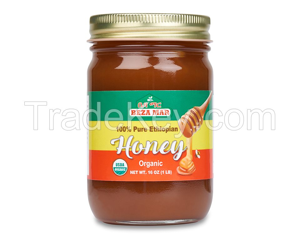 100% Pure Ethiopian Honey - USDA Organic Certified