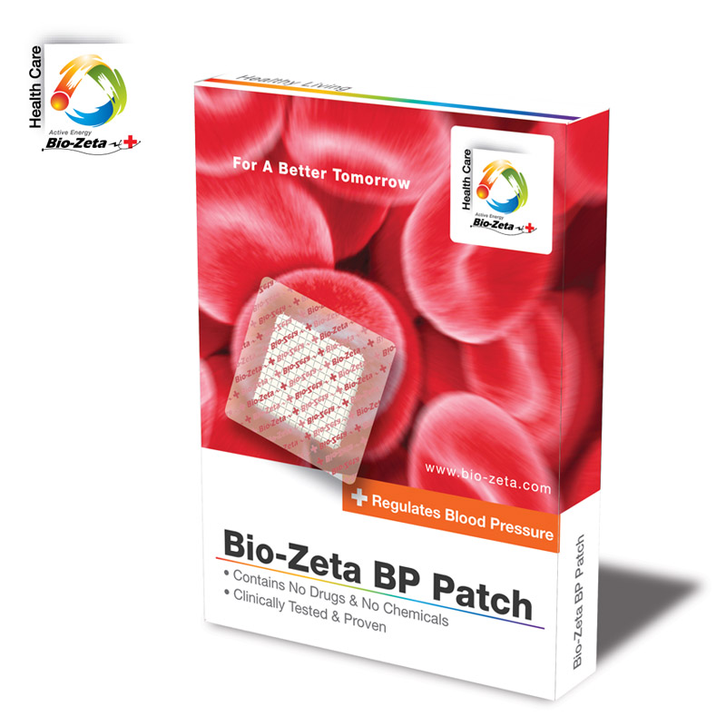 Bio-Zeta BP Patch - Regulate Your Blood Pressure NO Drugs Or Chemicals