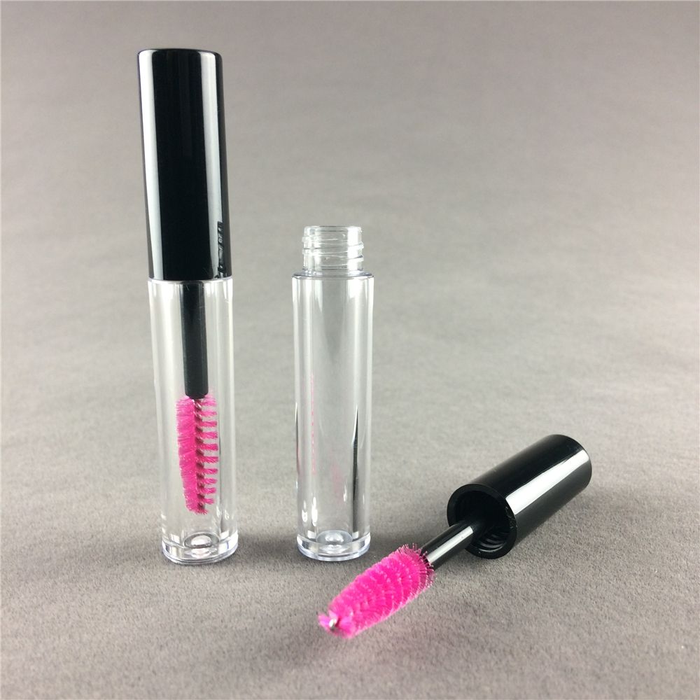 2ML plastic mini cute mascara tube with brush