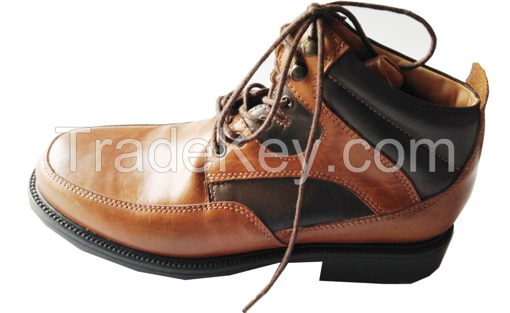 We produce, distribute, import and export authentic leather footwear.