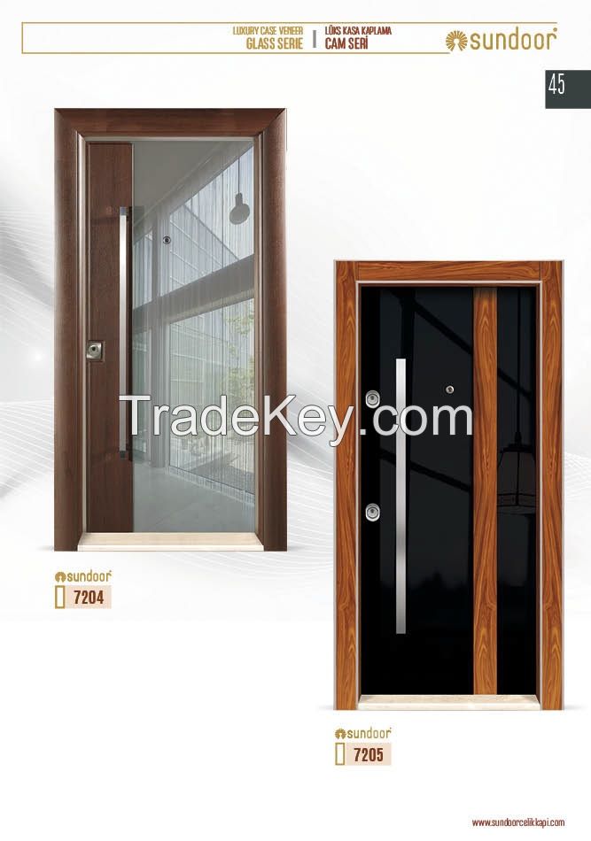 PVC and Glass Steel Door