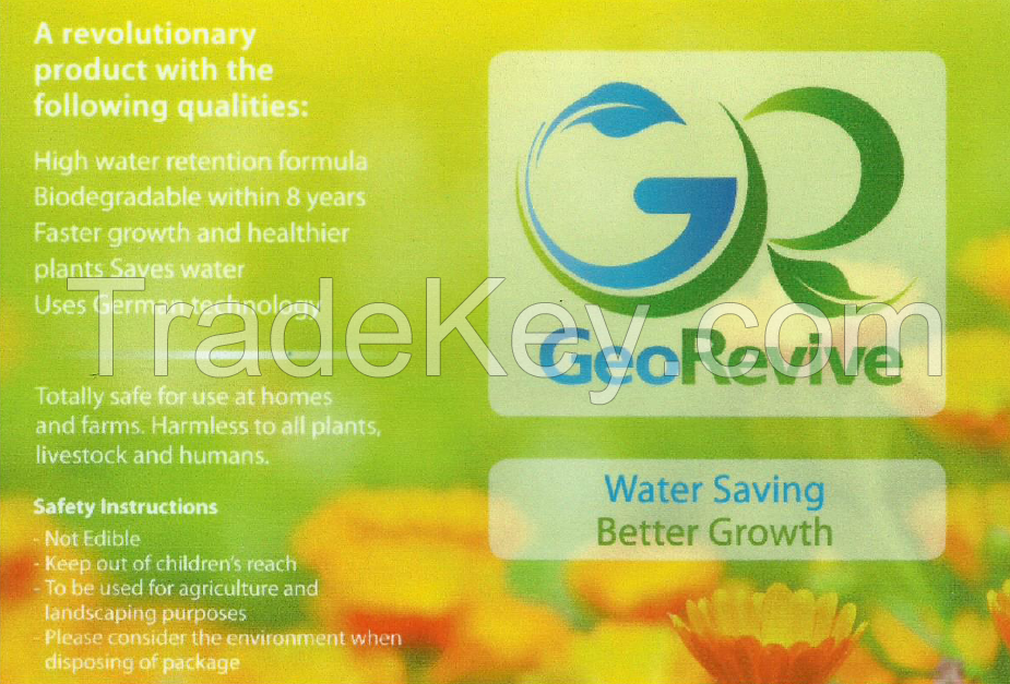 GeoRevive - Water retaining material with added nutrients