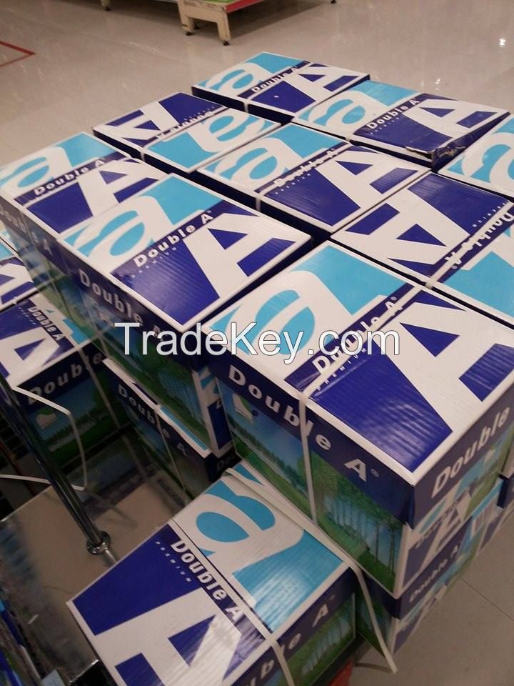 Double A A4 Size Copy Copier Paper 80 GSM From Thailand