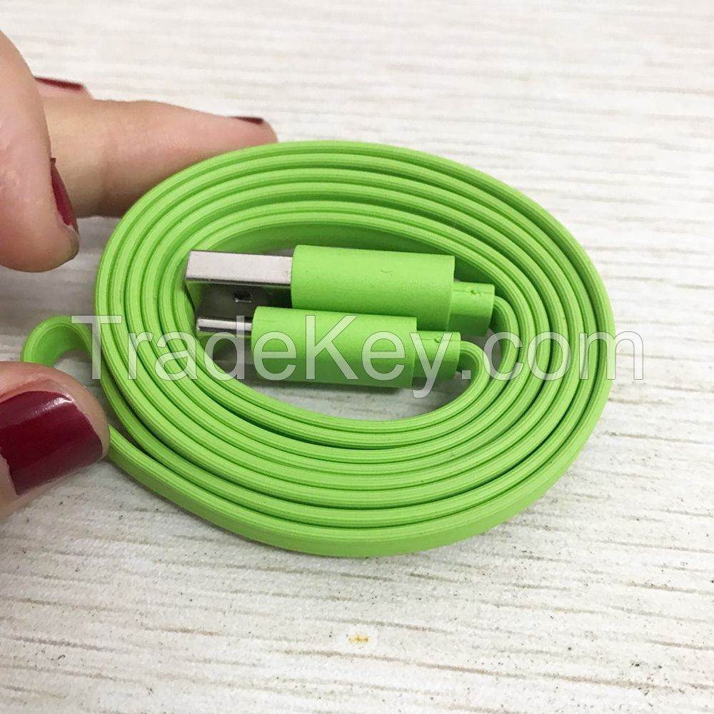 Best selling fast connect colorful micro usb cable TPE usb cable