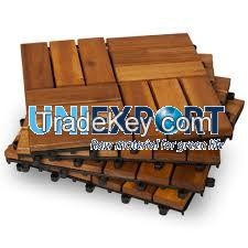 FSC Acacia Wood Deck-12 Slats