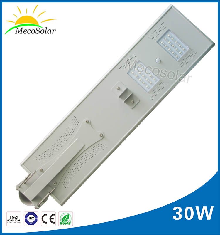 30W all in one integrated solar street light