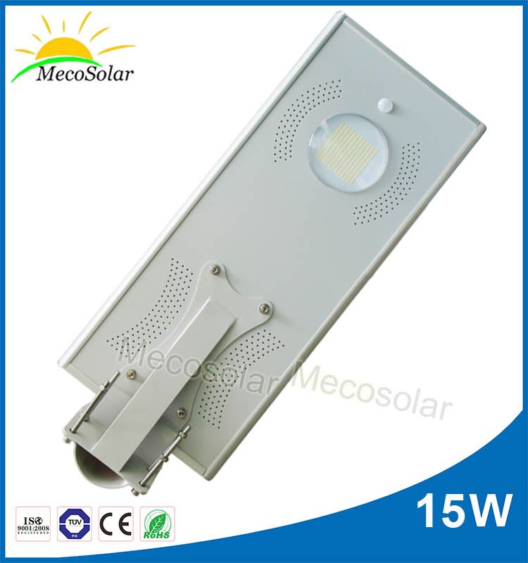 15W all in one integrated solar street light