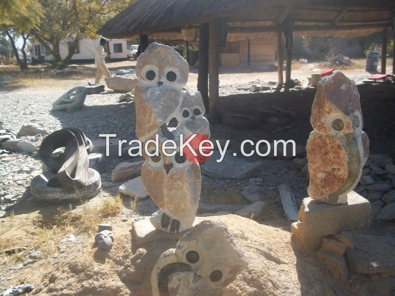 Leopard Rock Sculptures