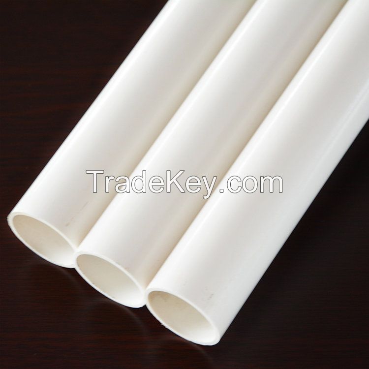 Best quality factory price pvc water supply pipes