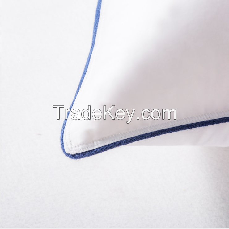 China Supplier White Home Bedding Pillows and pillow cases 100% cotton bulk