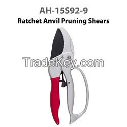 Ratchet Anvil Pruning Shears