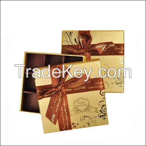 Handmade chocolate packaging boxes