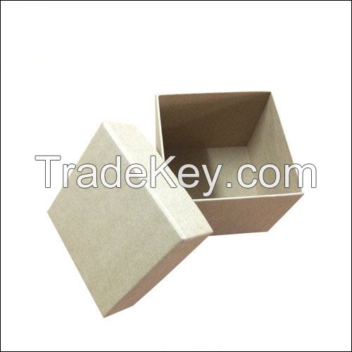 Rigid kraft paper candle packaging boxes