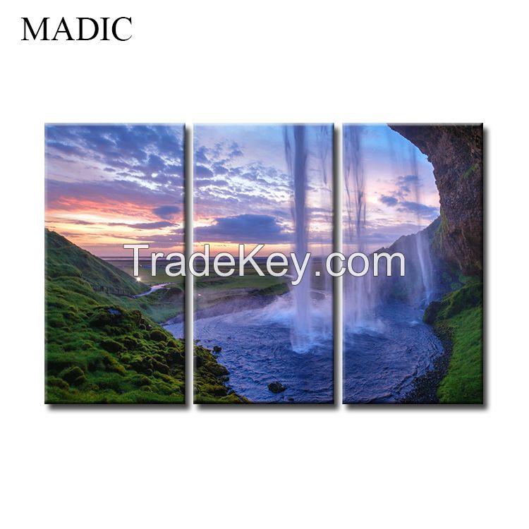 Decorative Pictures Modern Wall Art 3 Panel Scenery Painting Pictures Photo To Prints Ready To Hang