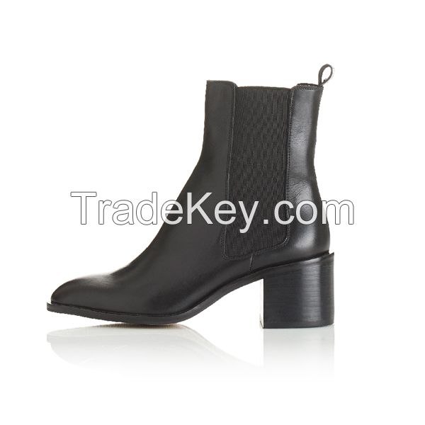 New Style Fashion Women's Genuine Leather Ankle Boots