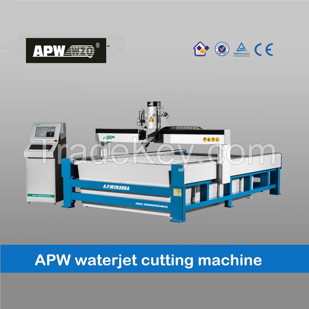 Water jet cutting machine-bridge style