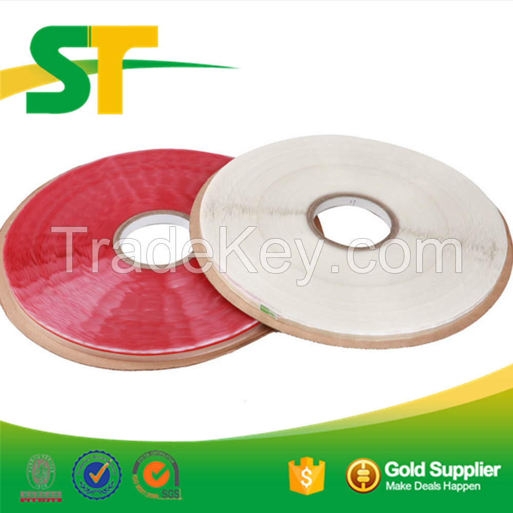 Resealable Double side adhesive bag sealing tape to seal OPP bags