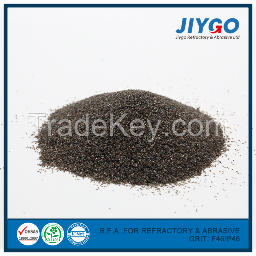 Jiygo Brown aluminum oxide for sandblasting media