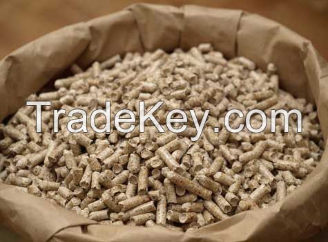 DIN+ Wood pellet in 15kg bags