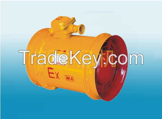 Motexo china manufacture mining flame-proof blowing axial flow local fan