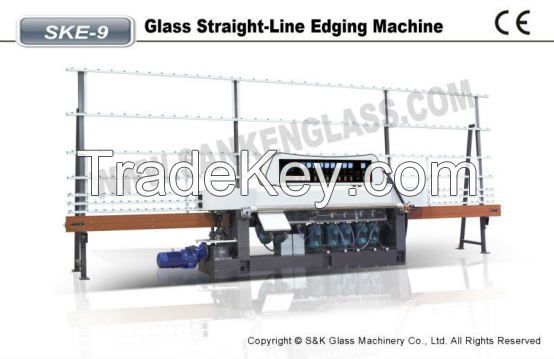 glass flat edging machine