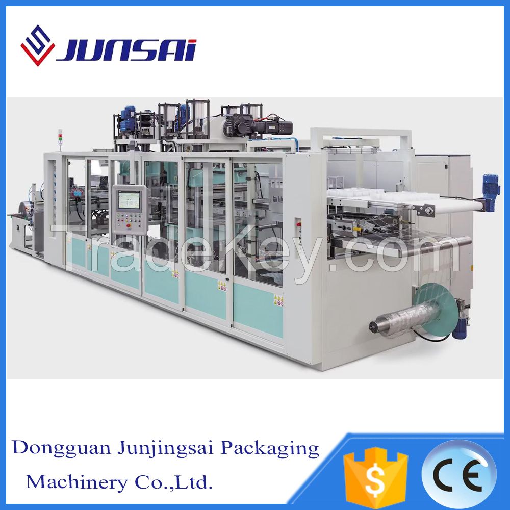 PS Foam Disposable fast food container thermoforming machine