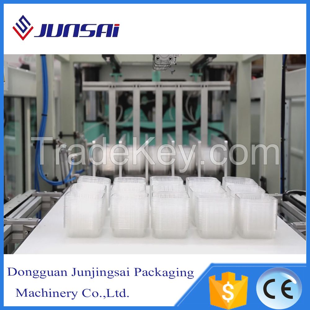 Automatic plastic cup thermoforming making machine