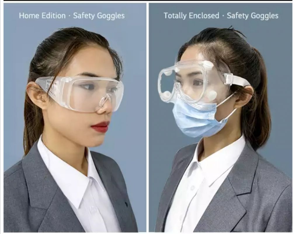 CE FDA surgical medical safety protective face shield visor and goggles