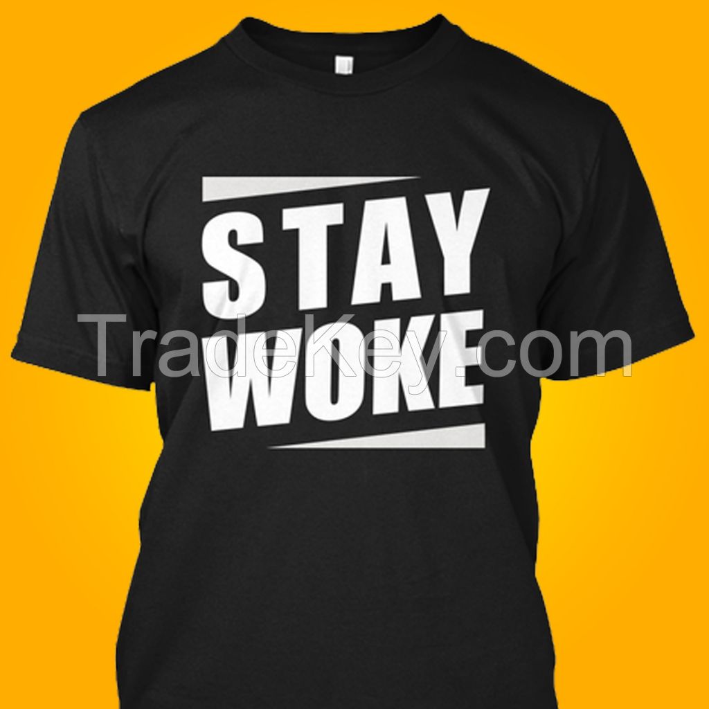 Stay Woke Women's Leader T-Shirt