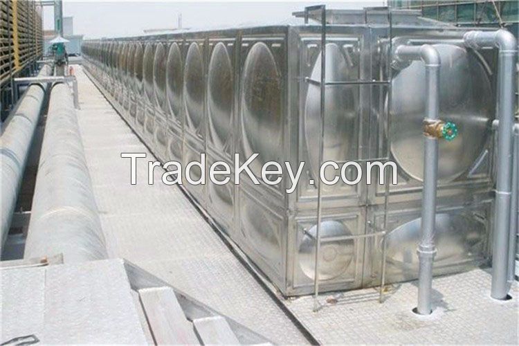 Factory manufactured stainless steel water storage tank with high quality