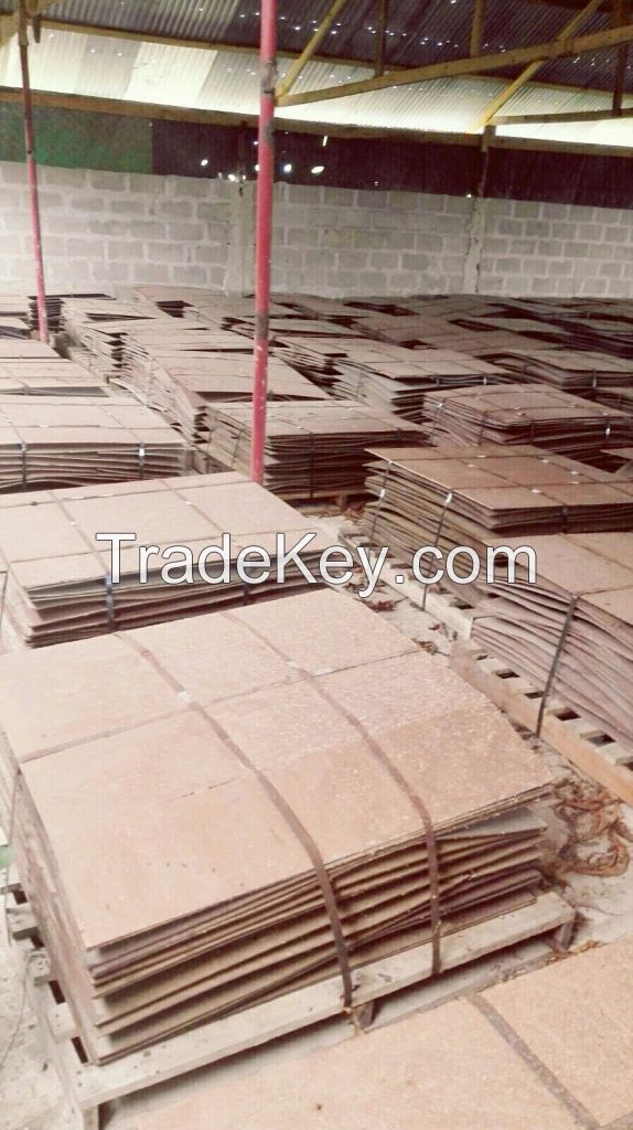 Copper Cathode Sheets 99.99% Purity