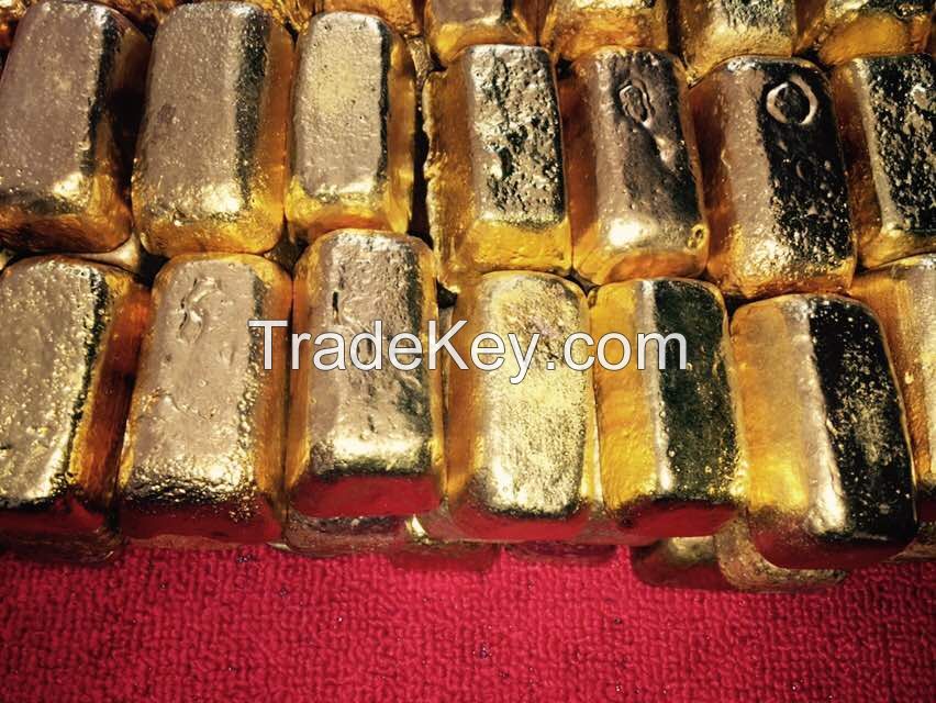 High Purity Gold Bars for Sell