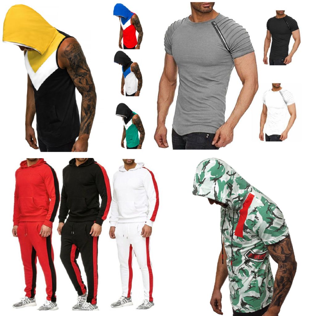 shirts, sweatershirts, sweater hoody, hoodies, sports suits, swimwear