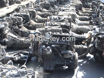 USED ENGINE DIESEL D4CB EURO-2-3 ASSY-SUB COMPLETE SET FOR HYNDAI AND KIA VEHICLES 2002-2006 MNR