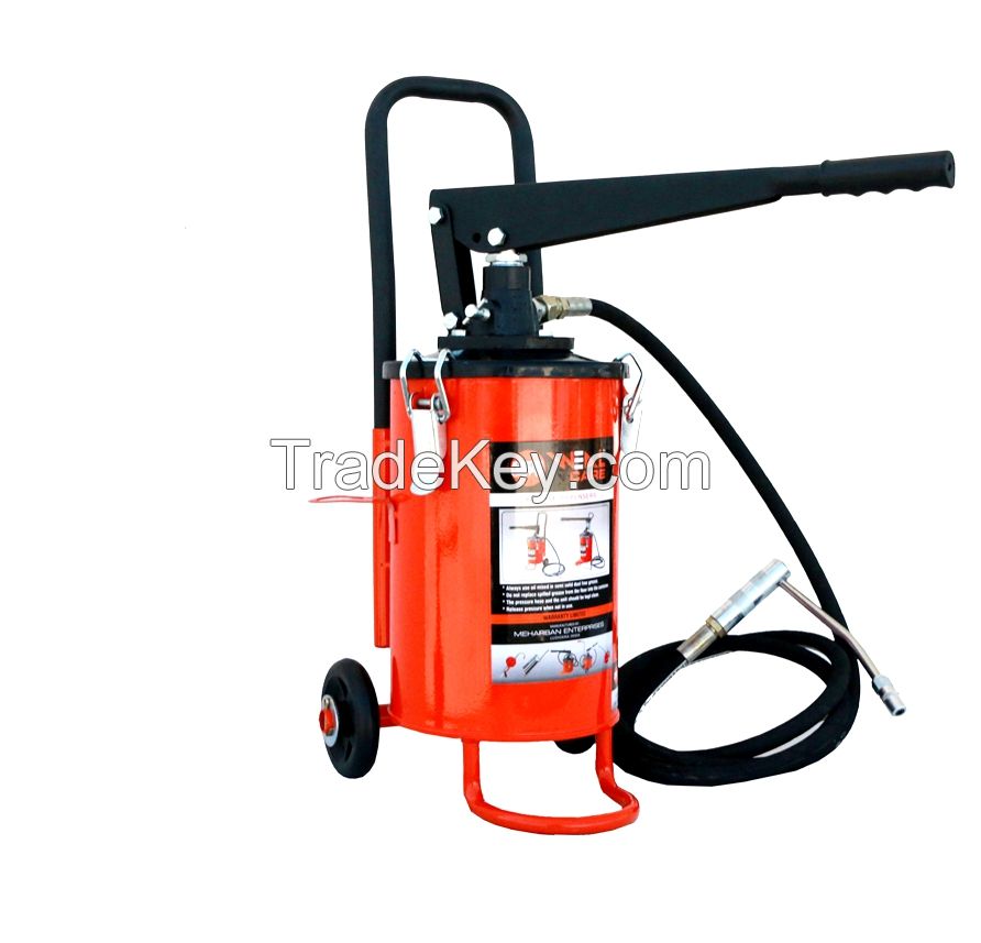 hand operated bucket grease pump