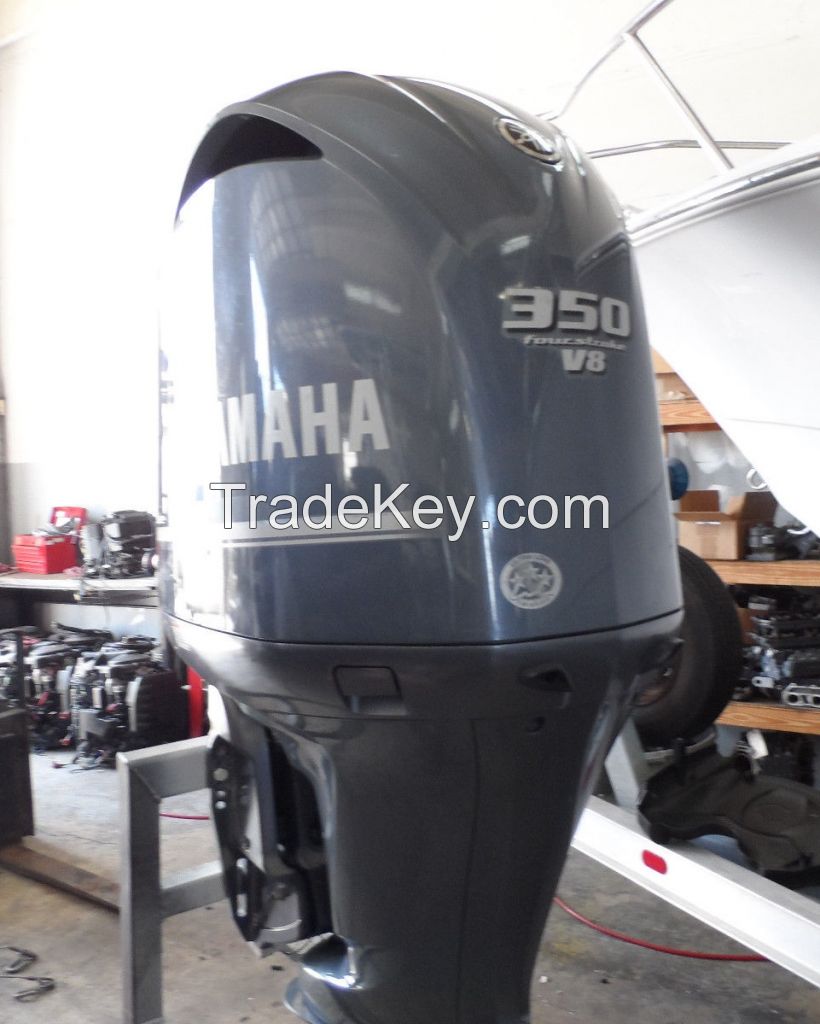 FREE SHIPPING FOR USED YAMAHA 350 HP 4 STROKE OUTBOARD MOTOR ENGINE