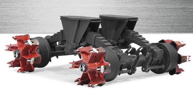 High quality Trailer Bogie suspension  bogie for single axles