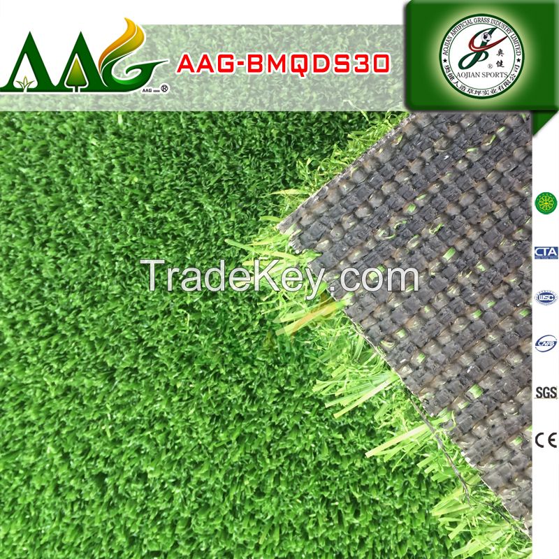 2017 New Non infill artificial grass for soccer playground