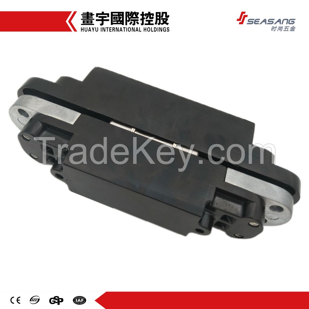 German type zinc alloy body&stainless steel core 3d adjustable concealed hinge for wood, steel, aluminum frames