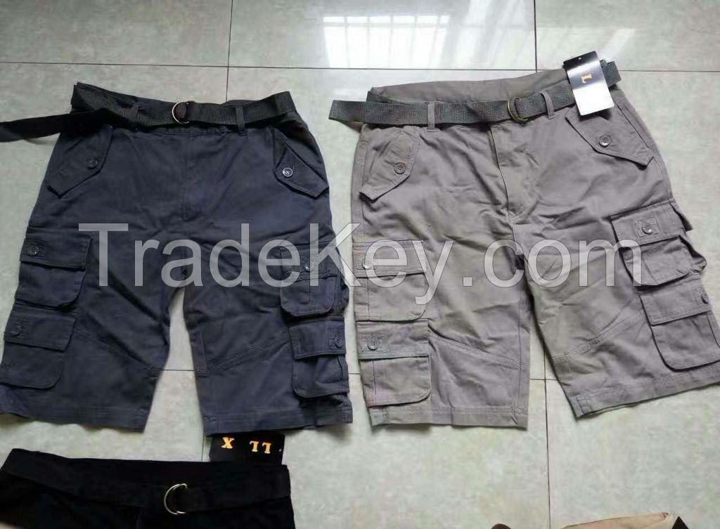 Mens 9 pockets cargo pants