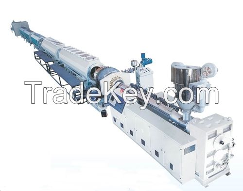  Pp-r/pp/pe Plastic Pipe Extruding Production Line